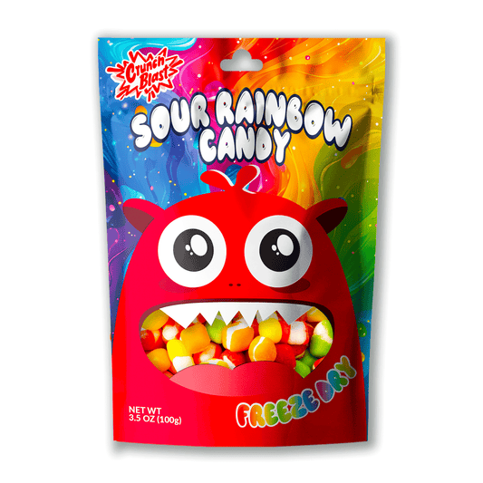 Cunchblast Sour Rainbow Candy 4 bags