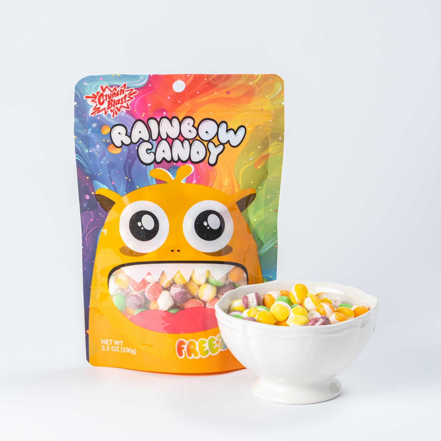 Crunchblast ranibow candy 4 bags